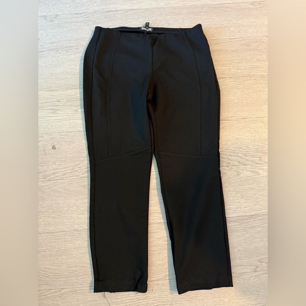 Eileen Fisher Soft Twill Pleated Career Classic Tapered Pant Size S
